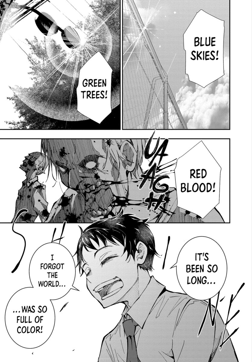 Akira enjoys the day