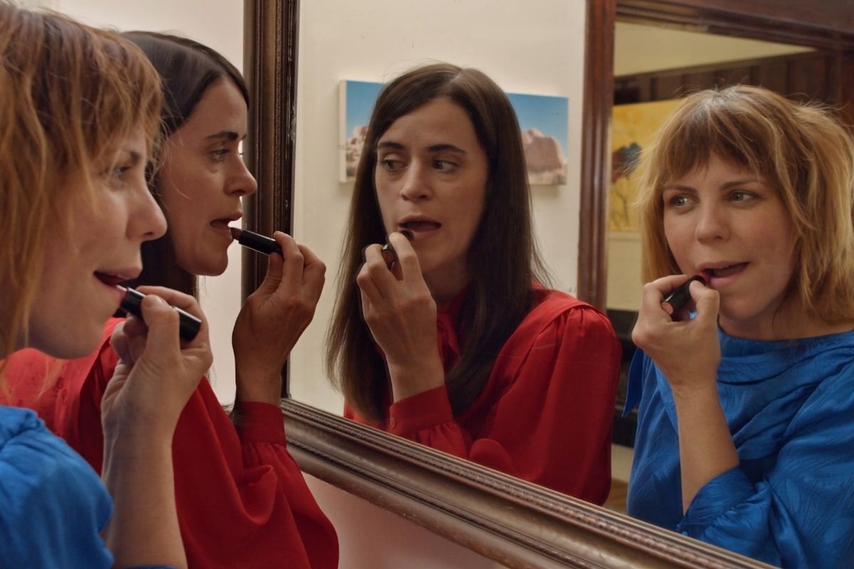 SXSW film Sisters starring Sarah Burns and Mary Holland.