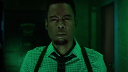 Chris Rock in Lionsgate film Spiral: From the Book of Saw.