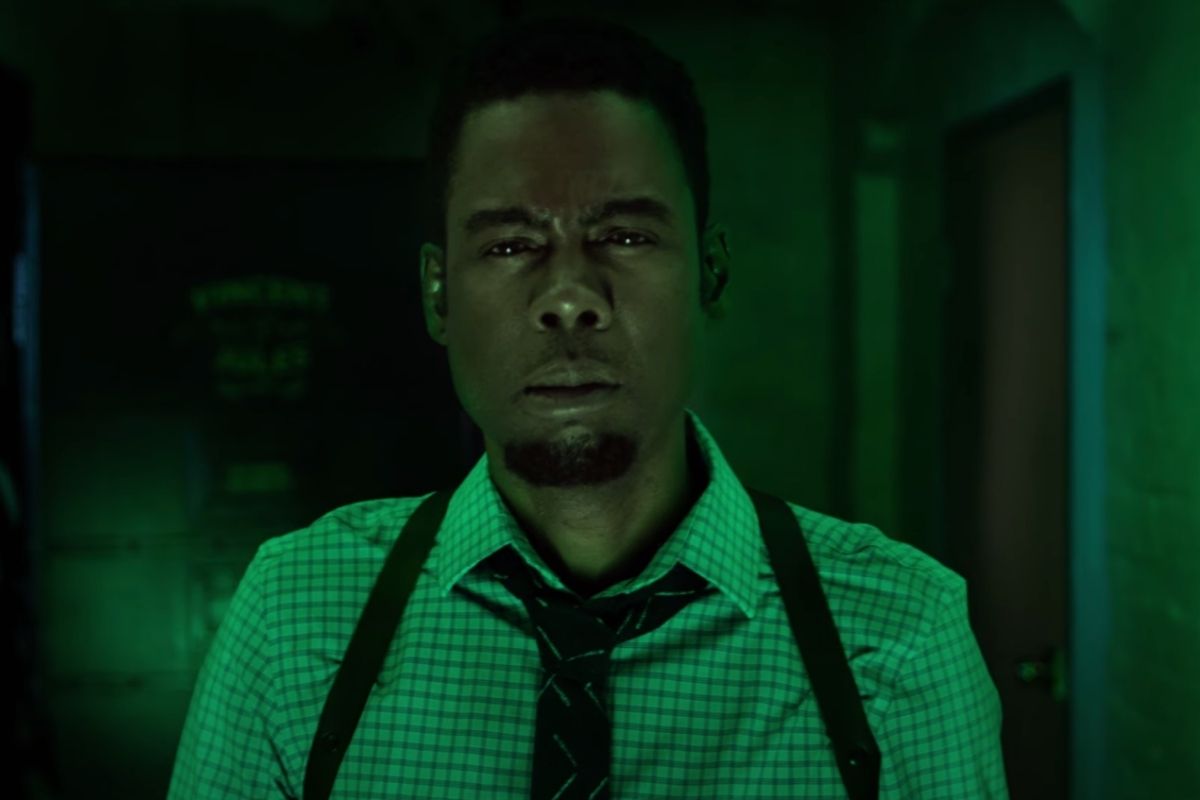 Chris Rock in Lionsgate film Spiral: From the Book of Saw.