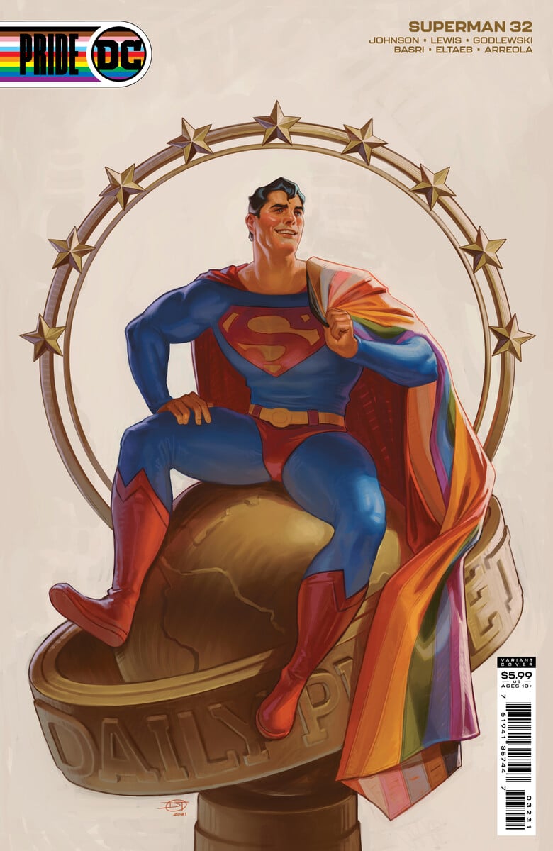 Superman Pride Variant by David Talaski