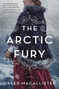 Book cover for The Arctic Fury by Greer Macallister
