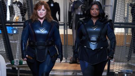 Melissa McCarthy and Octavia Spencer in Netflix's Thunder Force.