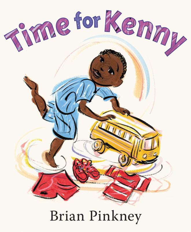 Book cover for Time for Kenny by Brian Pinkney
