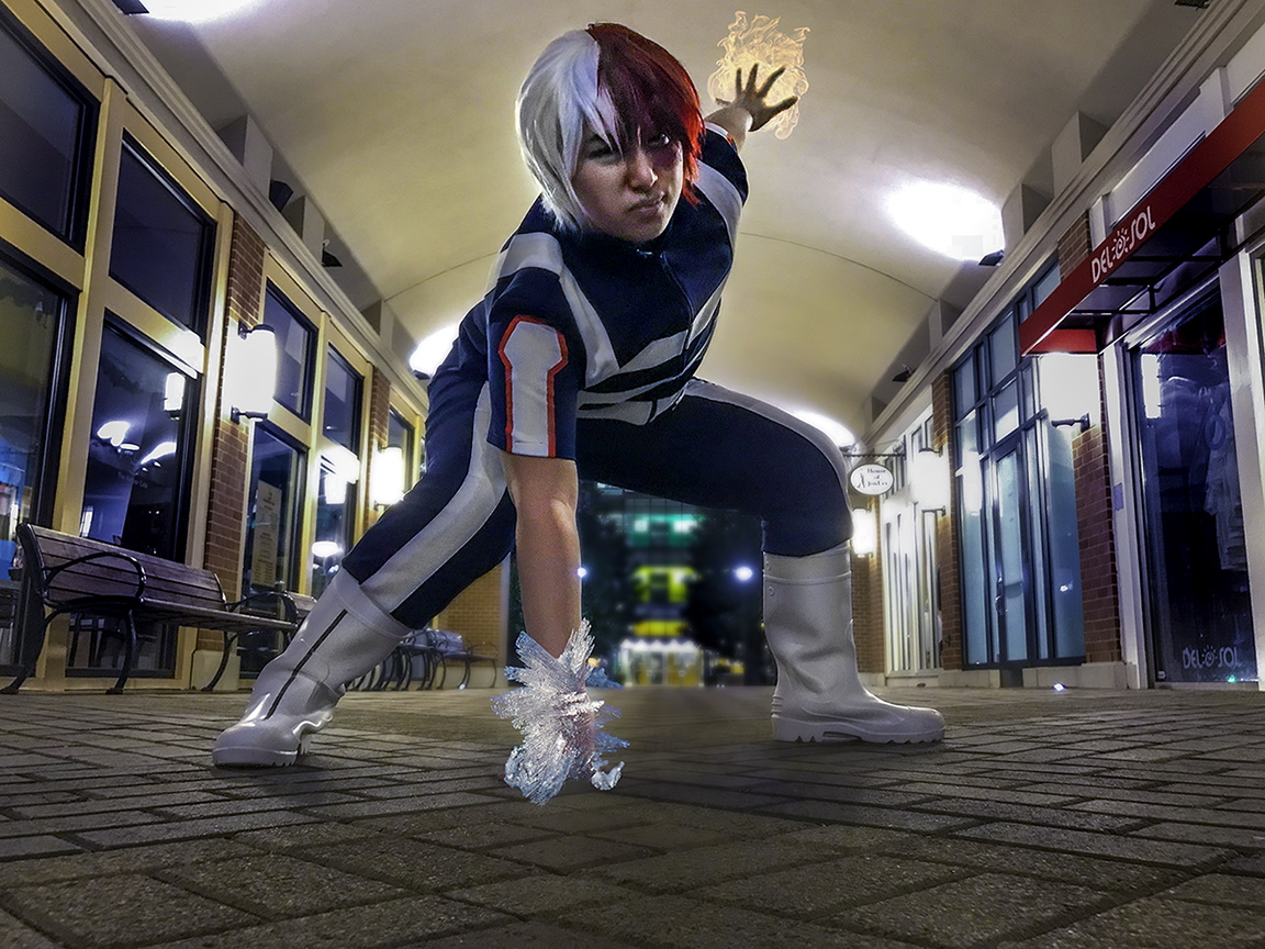 Sakura Sunset as Todoroki