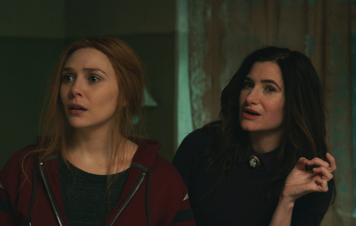 Wanda Maximoff and Agatha Harkness