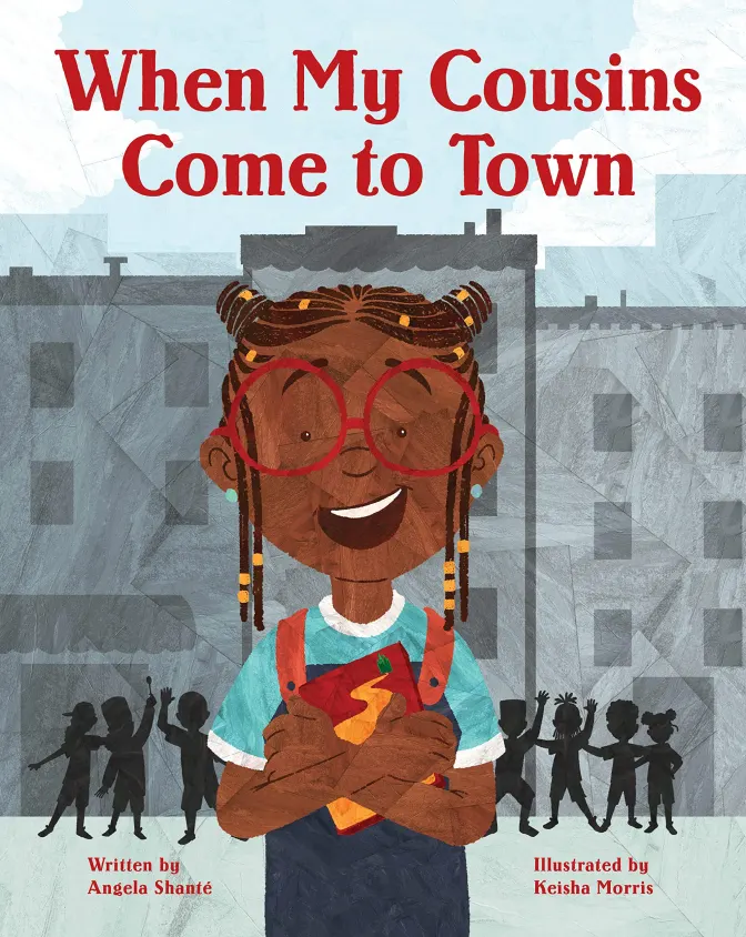 Book cover for When My Cousins Come To Town by Angela Shante