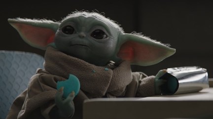 baby yoda cookie