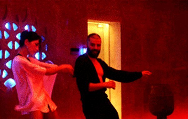 oscar isaac dancing