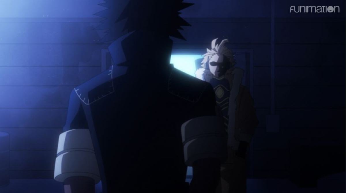 Hawks confronting Dabi alone