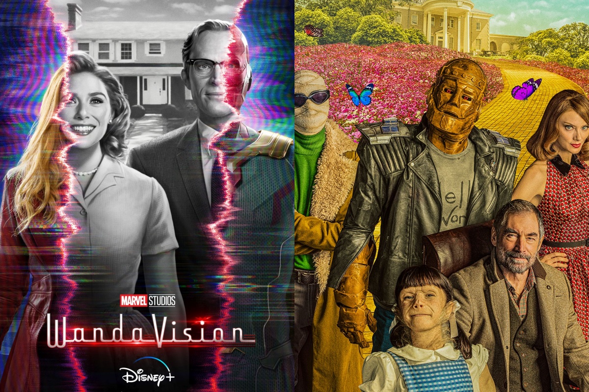 WandaVision and doom patrol poster