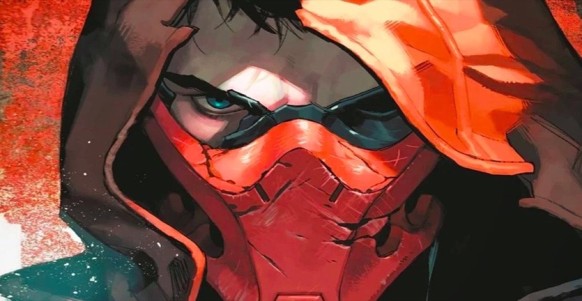Jason Todd as the Red Hood in DC Comics.