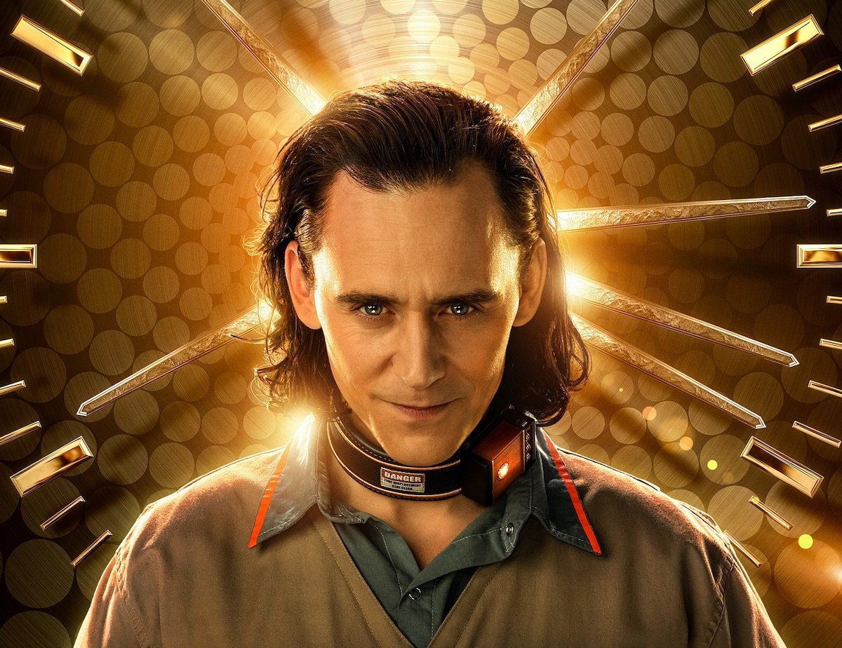Loki key art shows Tom Hiddleston as Loki in Disney+'s Loki show