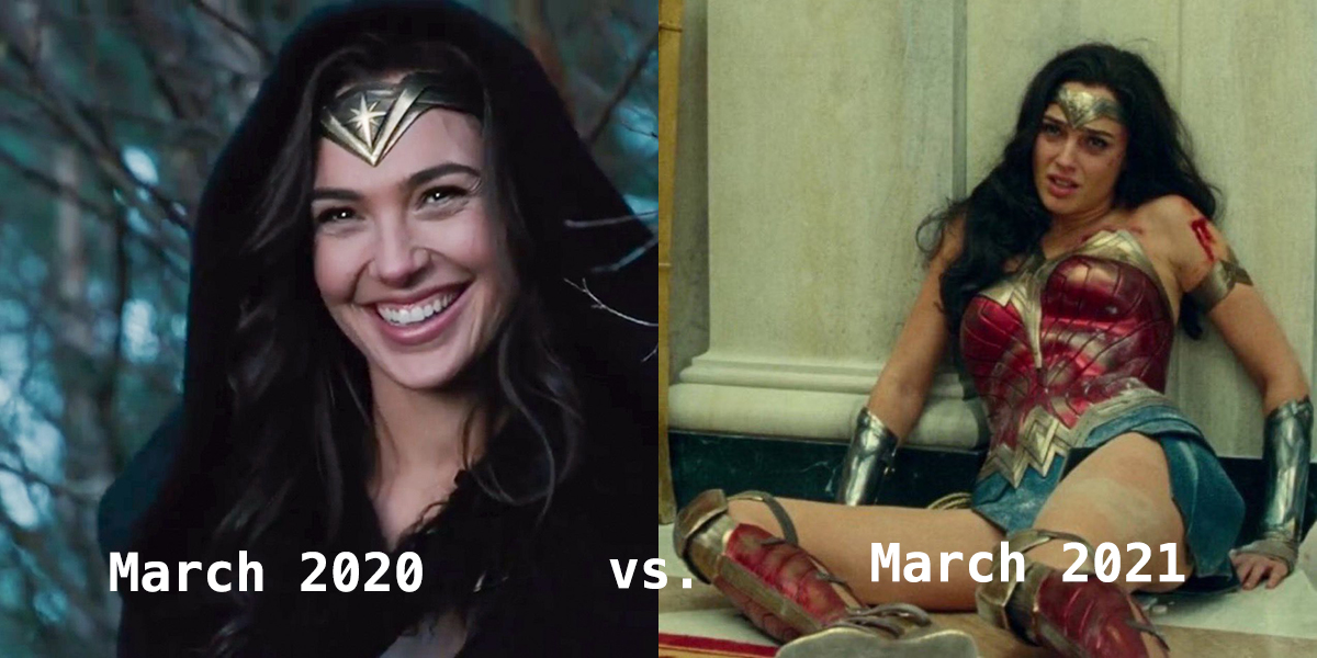 Wonder Woman march meme
