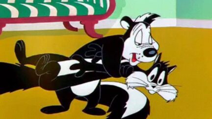 pepe le pew kisses penelope the cat without consent