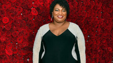 Stacey Abrams attends Tyler Perry Studios grand opening gala