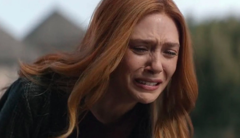 wanda crying in wandavision