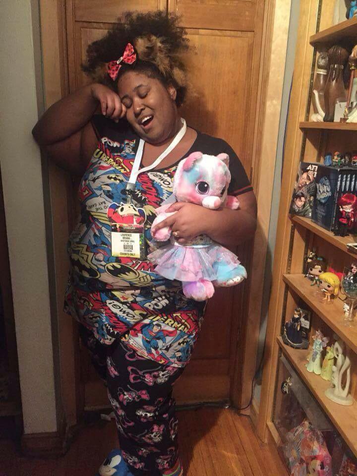 Me in PJS ready for the day!