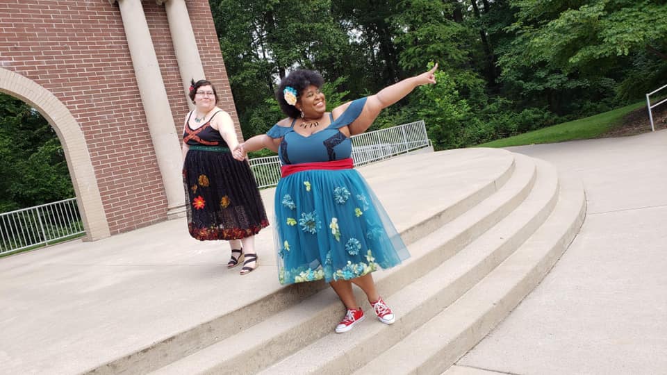 My wife and I dressed as Deku and Bakugo for our wedding
