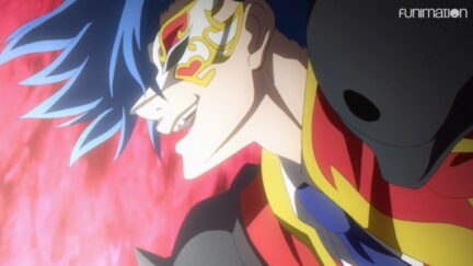 Adam shows up to greet everyone