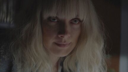 Batwoman's Alice played by Rachel Skarsten.