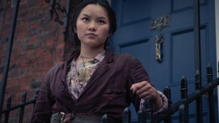 Bea, played by Thaddea Graham on The Irregulars