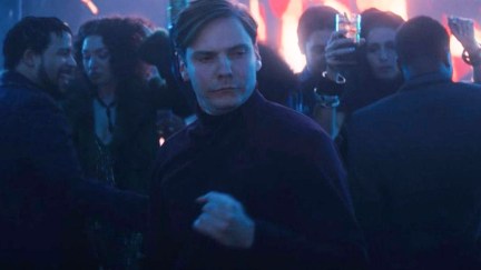 Baron Zemo dancing on Falcon and the Winter Soldier