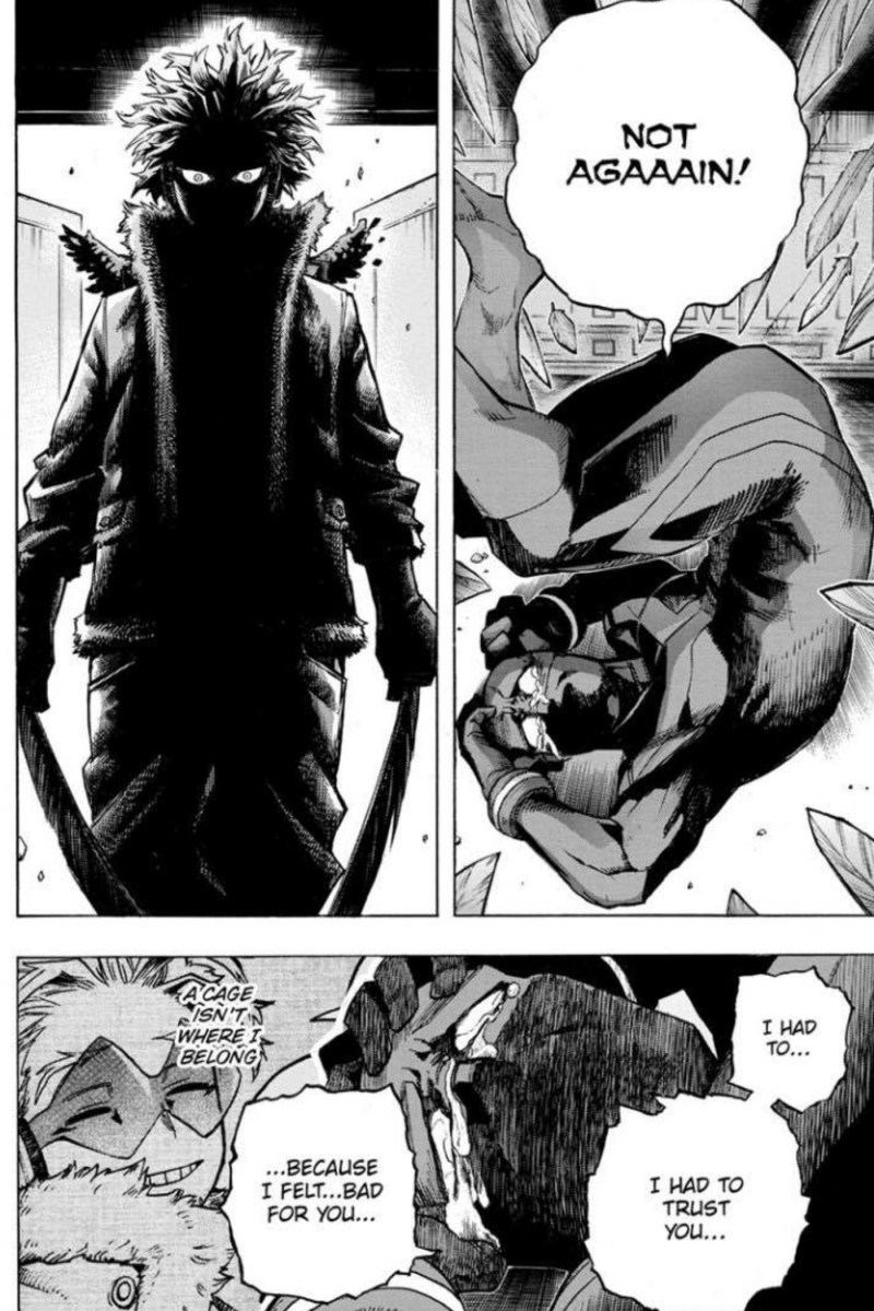 Hawks reveals that he betrayed Twice