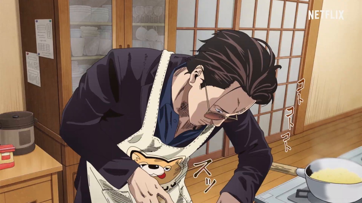 Tatsu in the kitchen