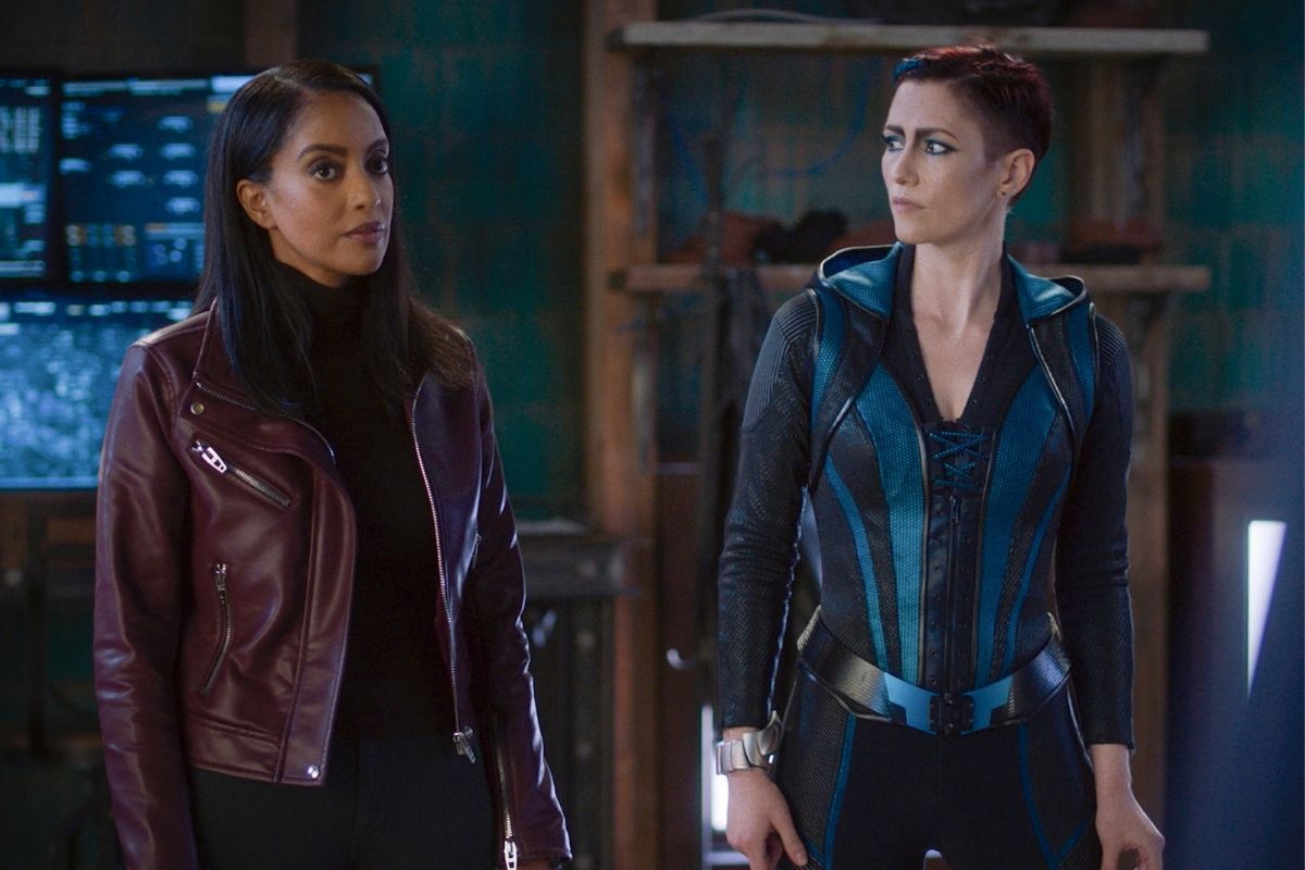 Kelly and Alex on Supergirl as Dansen.