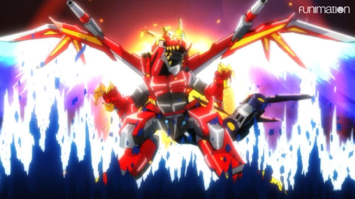 The giant robot transforms