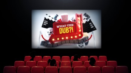 Screenshot of the title screen for What The Dub