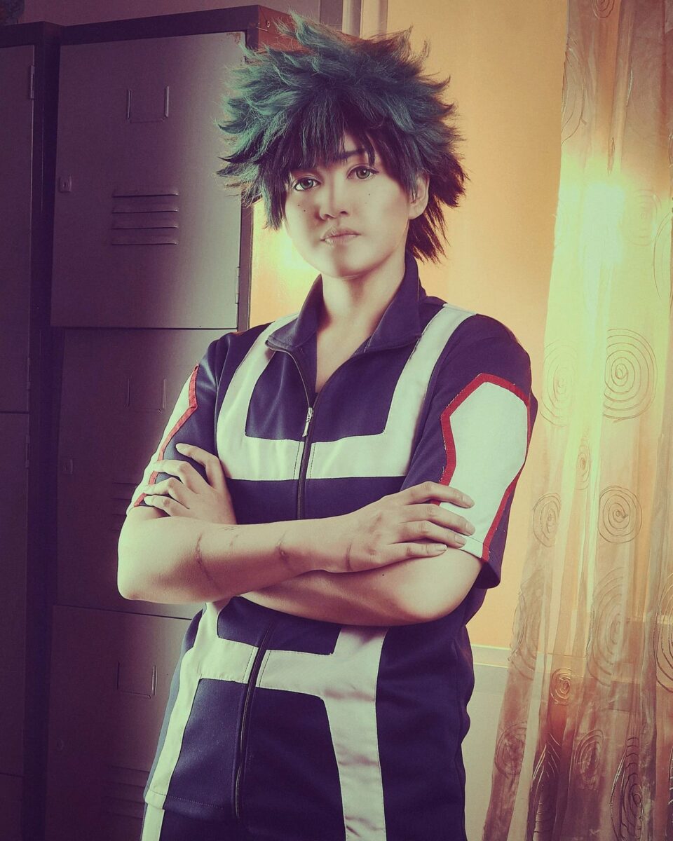 Yuko Ninoy cosplaying as Deku