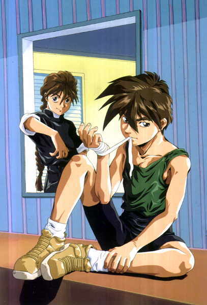 Heero Yuy and Duo Maxwell