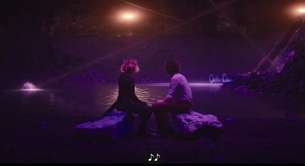 Sophia Di Martino and Tom Hiddleston in Loki