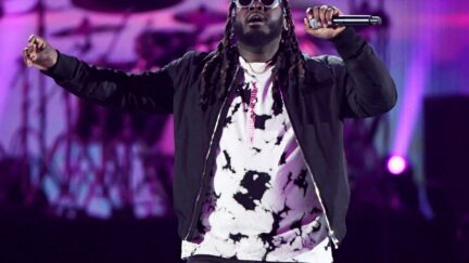 LAS VEGAS, NEVADA - SEPTEMBER 21: T-Pain performs onstage during the 2019 iHeartRadio Music Festival at T-Mobile Arena on September 21, 2019 in Las Vegas, Nevada. (Photo by Ethan Miller/Getty Images)