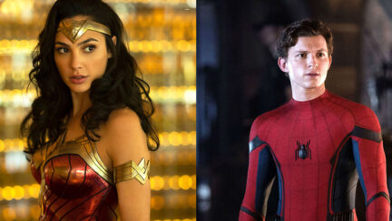 Wonder Woman and Peter Parker