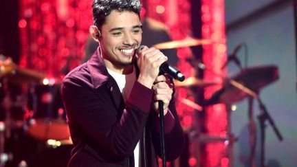 Anthony Ramos performs during Dick Clark's New Year's Rockin' Eve.