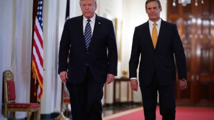 Former President Trump and Governor Lee