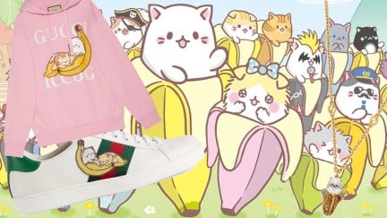 Feature image of Gucci's collaboration with Crunchyroll