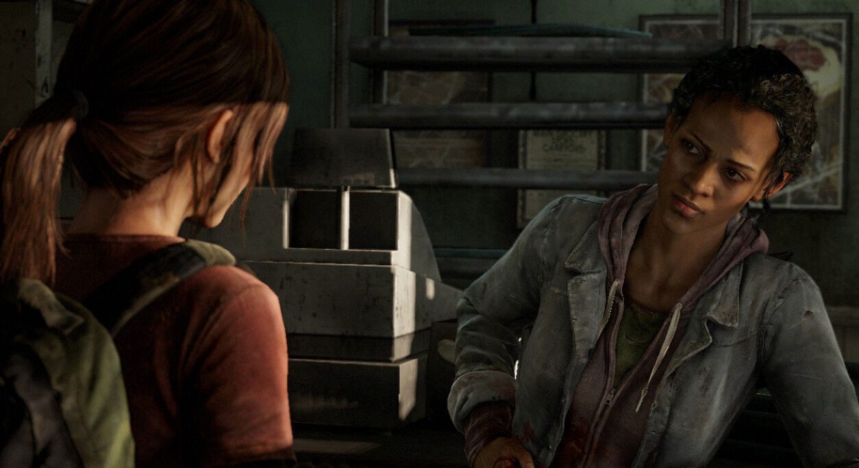 Marlene and Ellie in the Last of Us