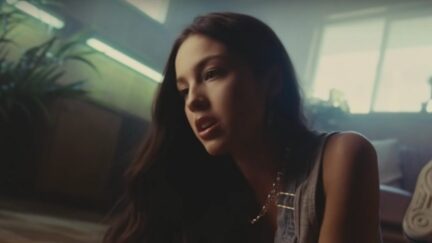 Olivia Rodrigo writing in her diary