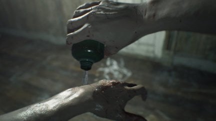 Resident Evil healing water