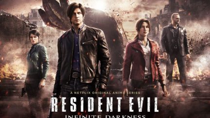 Key art for Resident Evil: Infinite Darkness on Netflix