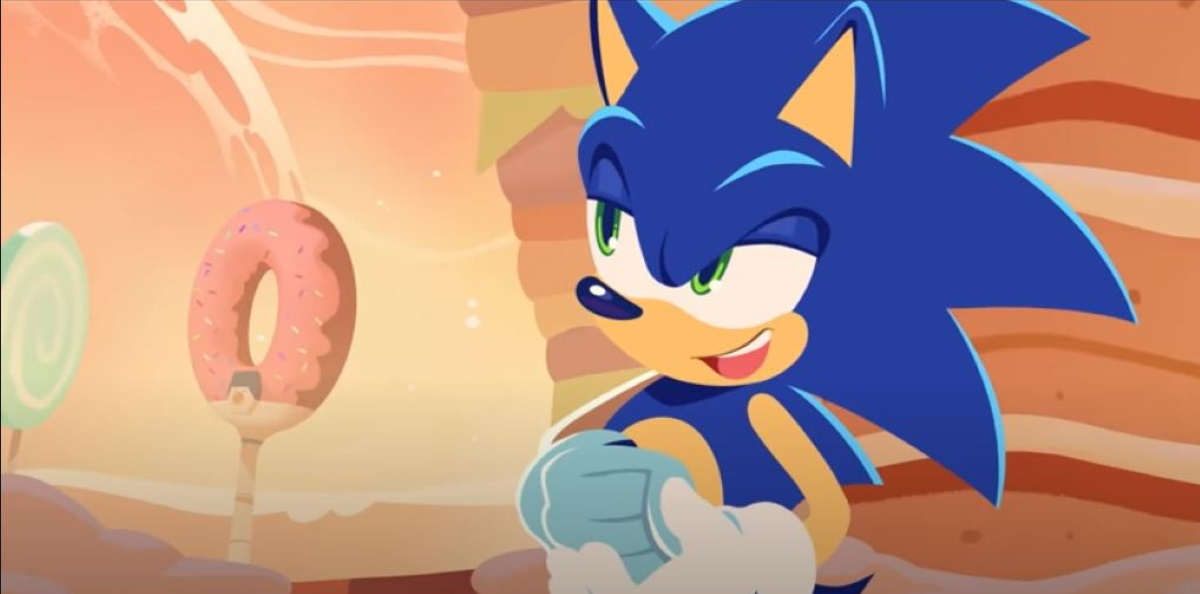Sonic in Rise of the Wisps