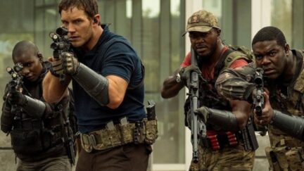 Chris Pratt in The Tomorrow War