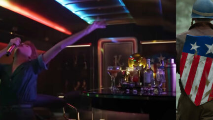 The Eternals and Cap's shield