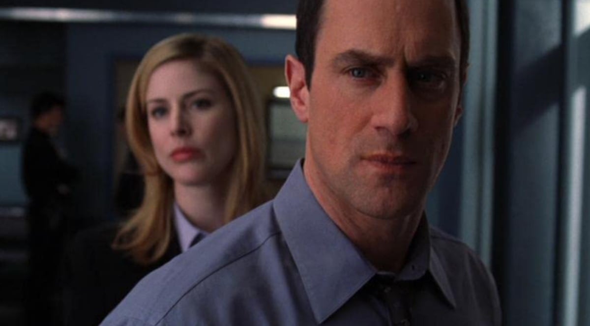 Christopher Meloni and Diane Neal in Law & Order: Special Victims Unit (1999)