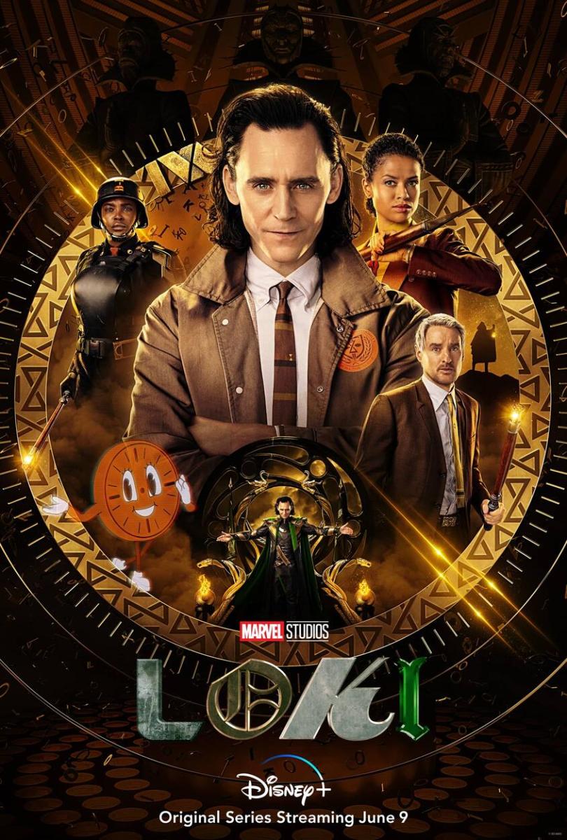 A new promotional Loki poster shows an animated clock