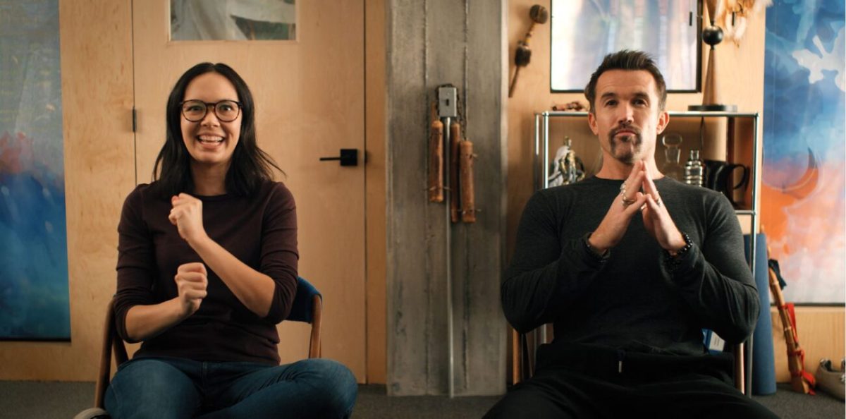 Charlotte Nicdao, Rob McElhenney